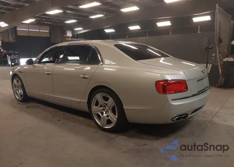 2015 Bentley Flying Spur V8 из США, поврежденный, VIN SCBET9ZAXFC042716